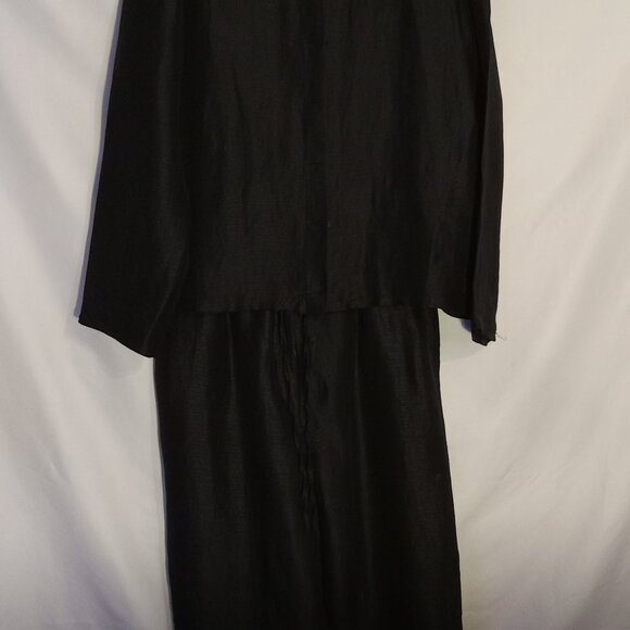 Silk/Linen Blend Two-Piece Suit - size 16 - Picture 2 of 10